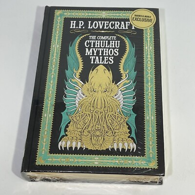 The Cthulhu Mythos Tales by H.P. Lovecraft New Sealed Leather Bound Collectible-image