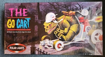 Godzilla's THE GO CART Model Kit SEALED Universal Monsters Polar Lights NIB (F97-image