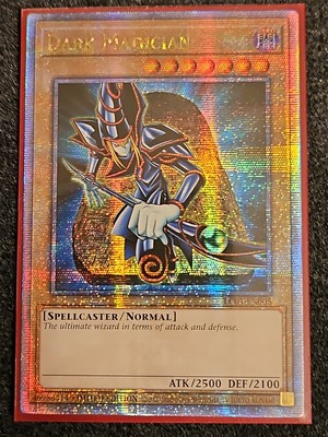 Yugioh Dark Magician LC01-EN005 Quarter Century Rare Limited Edition NM-image