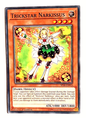 Yu-Gi-Oh Star Pack: Vrains Trickstar Narkissus Trading Card-image