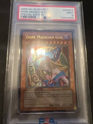 2005 Yugioh - Dark Magician Girl RDS-ENSE2 Special Edition | PSA 9-image