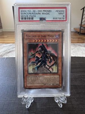 2004 Yu-Gi-Oh! Sorcerer of Dark Magic MOV-EN002 PSA 9-image