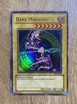 *Misprint* Dark Magician | SDY-E005 | Ultra Rare | Unl Ed | YuGiOh Card | VLP-image