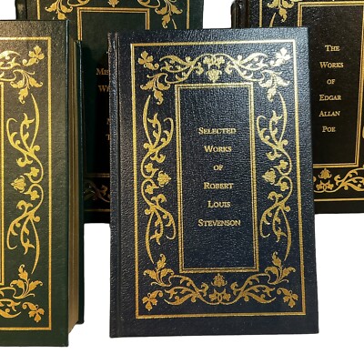 1 Leather hardback Selected Works of Robert Louis Stevenson - State Street Press-image