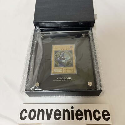 Yugioh OCG Dark Magician Special Card Stainless Limited To 10000 Pieces JP-image