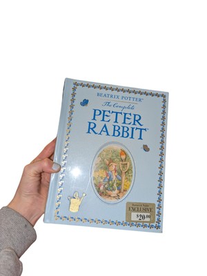 THE COMPLETE PETER RABBIT Leather bound Illustrated Beatrix Potter-image