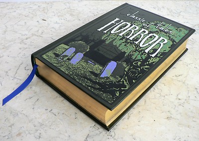 Classic Tales of HORROR Canterbury Classics - LEATHER - Poe, Lovecraft, Irving-image