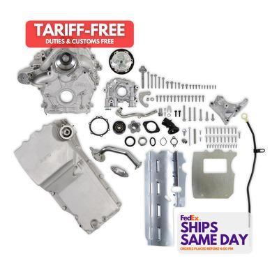 Holley 20-320, Kit High Mount Acc Drive Kit Fits Ford 7.3L Godzilla Performance-image