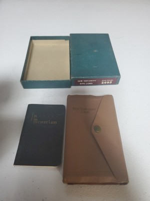Pocket Size 1940s New Testament And Psalms King James Version From Thomas Nelson-image