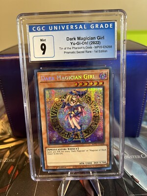 Dark Magician Girl Yu-Gi-Oh! MP22-EN268 CGC 9 MINT With Scritchy Scratch-image