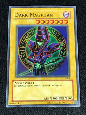 YUGIOH DARK MAGICIAN SYE-001 SUPER (LP)-image