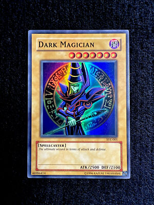 🔥 YuGiOh! • DARK MAGICIAN • SUPER RARE • SYE-001 • UNLIMITED • NEAR MINT 🔥-image