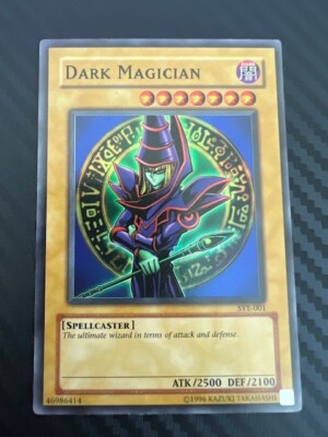 Yugioh Dark Magician SYE-001 Super Rare Unlimited Edition MP-image