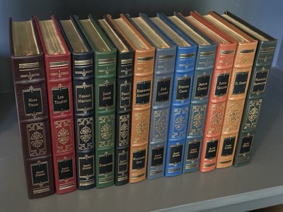 Easton Press - GREATEST SHORT STORIES Complete 12 Volume SET - Free Shipping!-image