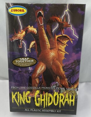 2000 King Ghidorah Godzilla Aurora Model Kit Toys R Us Exclusive New FREE SHIP-image