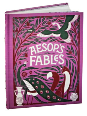 ❤️ AESOP'S FABLES Leather Bound Collectible Edition NEW-image
