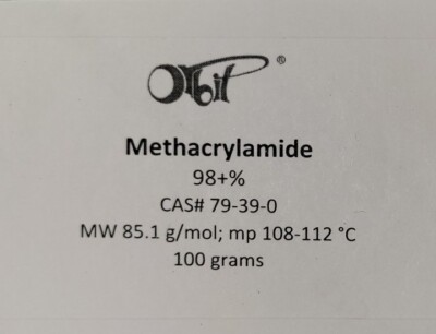 Methacrylamide [CAS#79-39-0] 100g Polymer Synthesis Heck Reaction Friedel-Crafts-image