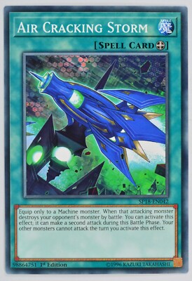 Yugioh Air Cracking Storm SP18-EN042 Common 1st Edition-image
