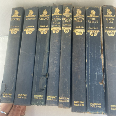 Vintage Collection of Novels by Joseph Conrad/Leather Bound Set Of 8-image