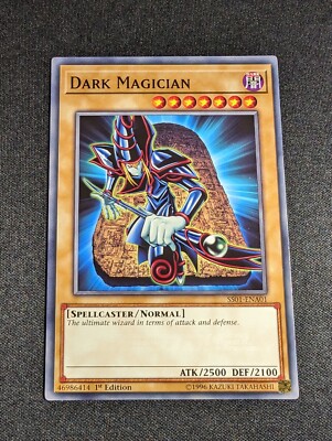 Yu-Gi-Oh! Dark Magician SS01-ENA01 1st Edition Common NM-image