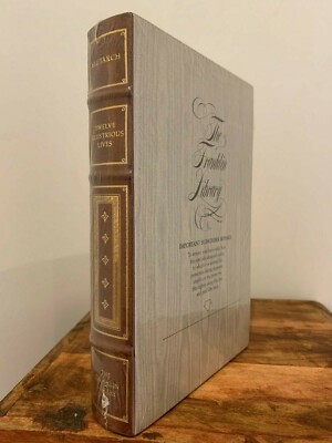 Twelve Illustrious Lives by Plutarch (Franklin Library - 100 Greatest) leather.-image
