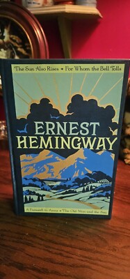4 novels Ernest Hemingway  Barnes and Noble 1st Edition/Print 1/1  2011 FINE HC-image