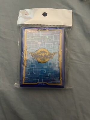 Yugioh LINK VRAINS Blue OCG Sleeves 70ct Sealed-image
