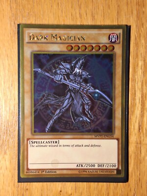 Dark Magician The Side of Dimensions Gold Edition 1st Edition Yugioh-image