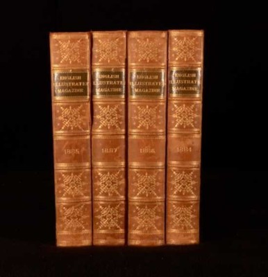 1884-87 4vols The English Illustrated Magazine by Various Contributors-image
