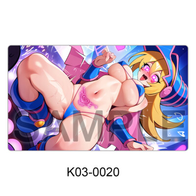 Yu-Gi-Oh! Playmat Dark Magician Girl Mat TCG Pad CCG Trading Card Game Mat Bag-image