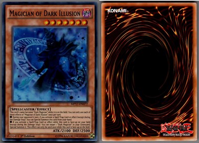MP17-EN072 Yugioh, Magician of Dark Illusion, Holo Super Rare-image