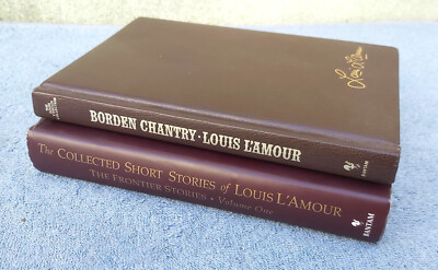Louis L'amour Borden Chantry Leatherette HC Collected Frontier Stories HC/DJ-image