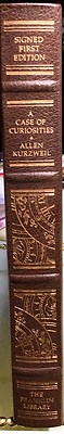 Franklin Library  A Case Of Curiosities by Allen Kurzweil  Signed 1st Edition-image