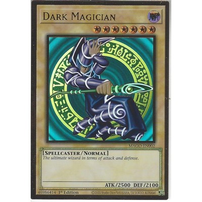 Vintage 1996 Yu-Gi-OH Dark Magician 1st Edition-image