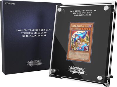 Yu-Gi-Oh Trading Card Game Stainless Steel Card Dark Magician Girl-image