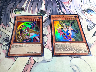 Yugioh UNCENSORED ART Dark Magician Girl The Magician's Apprentice Asian Eng set-image