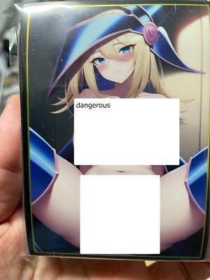 Japanese Event only Yugioh  dark magician girl dangerous card sleeves-image
