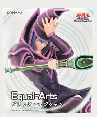 Dark Magician Yugioh! Equal=Arts Figure  Konami Japan New-image