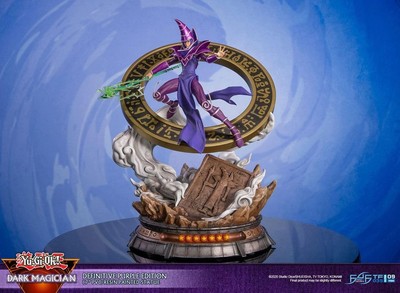 First 4 Figures Yu-Gi-Oh! Dark Magician Definitive Purple Edition Resin Statue-image