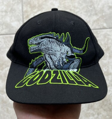 Vintage 1998 Godzilla Movie Promo Adjustable Fit Hat Cap Embroidered Toho Adult-image