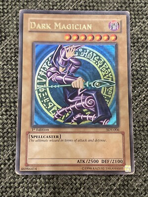 YU-GI-OH! 2002 DARK MAGICIAN 1ST EDITION SDY-006 HP-image