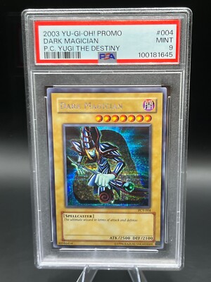 Dark Magician NEW CERT PCY-004 Power of Chaos: Yugi the Destiny Limited Edition-image