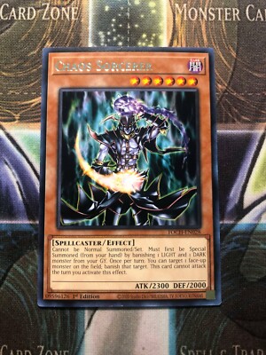 *** CHAOS SORCERER *** 1ST EDITION RARE TOCH-EN028 YUGIOH!-image
