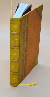 Caroling dusk; an anthology of verse by Negro poets 1927 [Leather Bound]-image