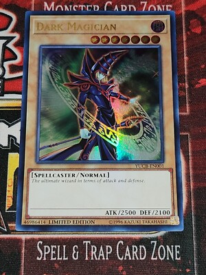 Yu-Gi-Oh! TCG Dark Magician Yu-Gi-Oh Unique & Misc Promos YUCB-EN001 Limited...-image