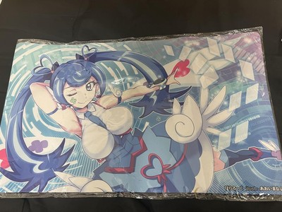 m8 Playmat YuGiOh! Vrains Zaizen Aoi Blue Angel TCG Card Japan Collector Anime-image