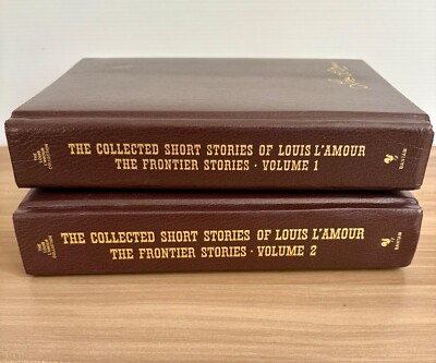 Louis L'amour Leatherette Short Story Collection, Volume 1 & 2 Frontier Stories-image