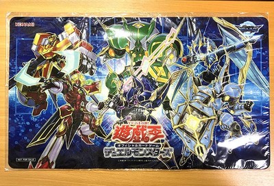 Yu-Gi-Oh! New, unused Vrains playmat, not for sale-image