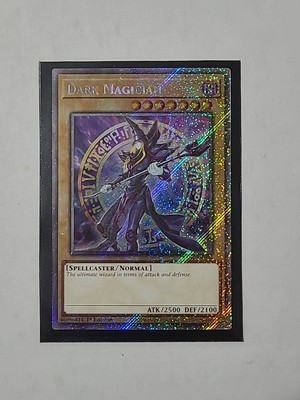 Yugioh! Dark Magician (Ra04-en106) 8th Art Platinum Secret Rare NM-image