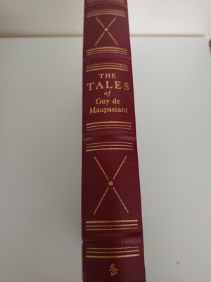 The Tales of Guy de Maupassant Easton Press Leather Bound-image